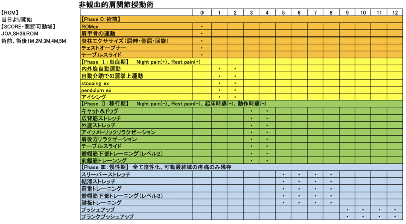 肩関節授動術後 | アレックス自宅でリハビリ